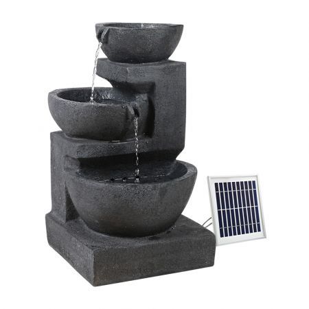 FOUNT-BOWL-3LVL-BLUE